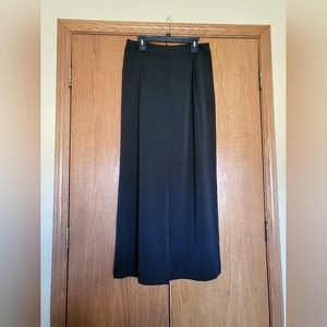 Micas Black Wide Leg Suit Pants Size XL